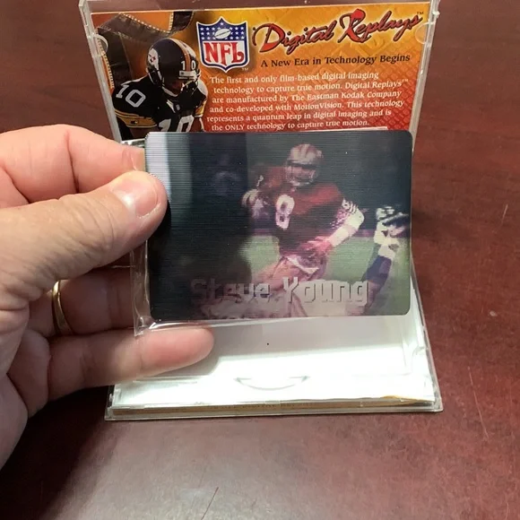 1996 Steve Young motion vision NFL - Picture 7 of 8